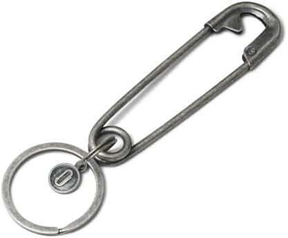 Amazon.co.jp: [JAM HOME MADE] 安全ピン キーホルダー (シルバー